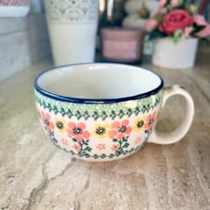 filiżanka ceramika bolesławiec, filiżanka do kawy, filiżanka do herbaty, bolesławiec ceramika, ceramiki bolesławiec, porcelana bolesławiec