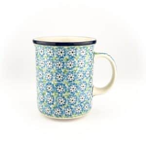 Duży kubek, 400 ml, ceramika Bolesławiec, Artystyczna 5 duzy kubek Kubek kubki kubki do kawy kubki do herbaty elegancki kubek polska ceramika ceramika boleslawiec porcelana boleslawiec zestaw kubkow0A 06 3