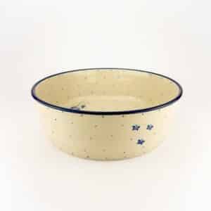 Miska, miski, salaterka, miska w kwiaty, miska bolesławiec, miska ceramiczna, duża miska, zastawa stołowa, naczynia ceramiczne, ceramika Bolesławiec