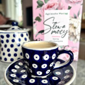 filiżanki do kawy, filiżanka espresso porcelana bolesławiec, ceramika bolesławiec, polska ceramika, ceramika bolesławiecka, Polish pottery