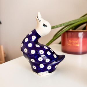 Ozdoba do domu, figurka kot, kotek, kot ceramiczny, kotki, kot, ozdoba rzeźba, wyposażenie wnętrz, ceramika bolesławiec, bolesławiec,