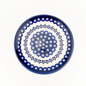 ceramika bolesłaawiec, 166a, bolesławiec, talerz bolesławiec, porcelana bolesławiec