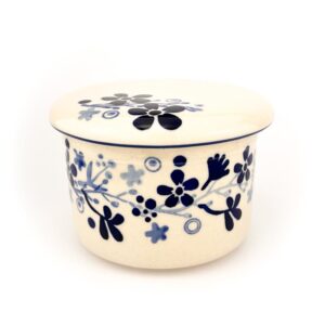 maselnica wodna, maselnica hermetyczna, maselnica francuska, ceramika Bolesławiec