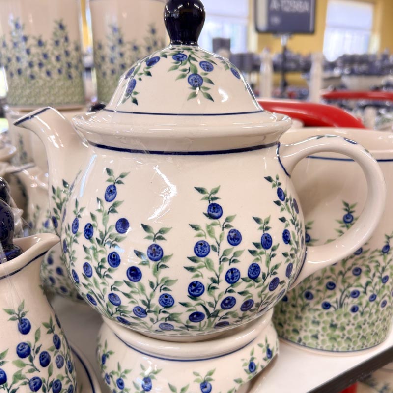 ceramika Bolesławiec, porcelana Bolesławiec, ceramika artystyczna Bolesławiec wzór jagody