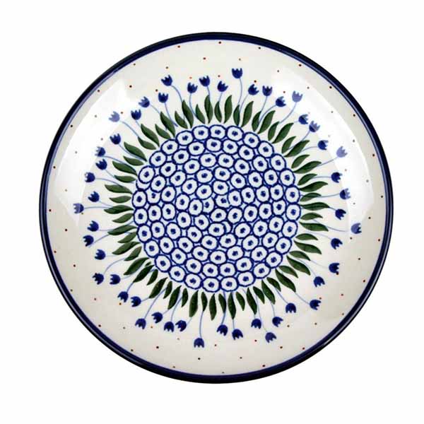 Dekoracja tulipany ceramika bolesławiec