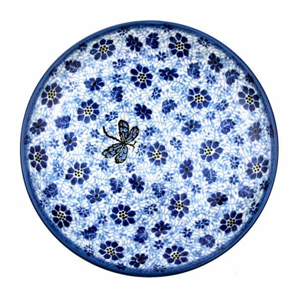 Dekoracja ważka ceramika artystyczna - ceramika Bolesławiec