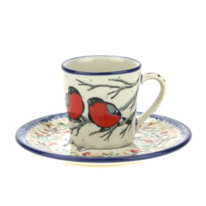 filiżanka espresso bolesławiec, wzór gile