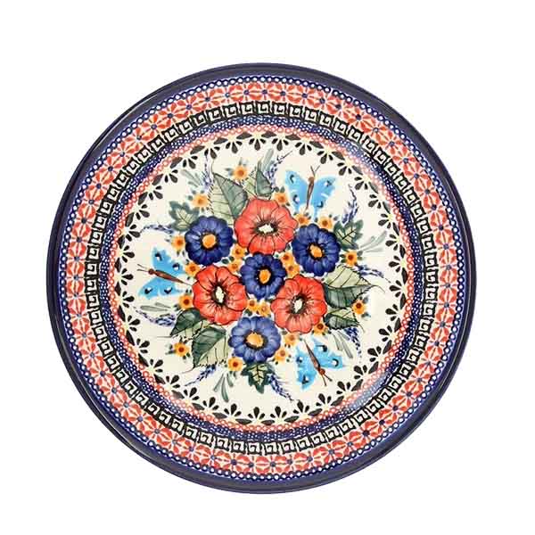 wzór motyle 149 ceramika Bolesławiec