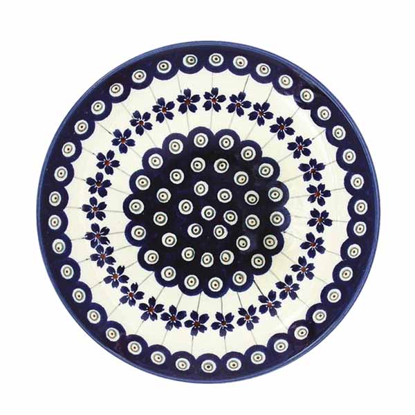 wzór 166a pawie oko ceramika bolesławiec