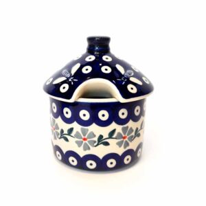pojemnik na miód bolesławiec, ceramika Bolesławiec