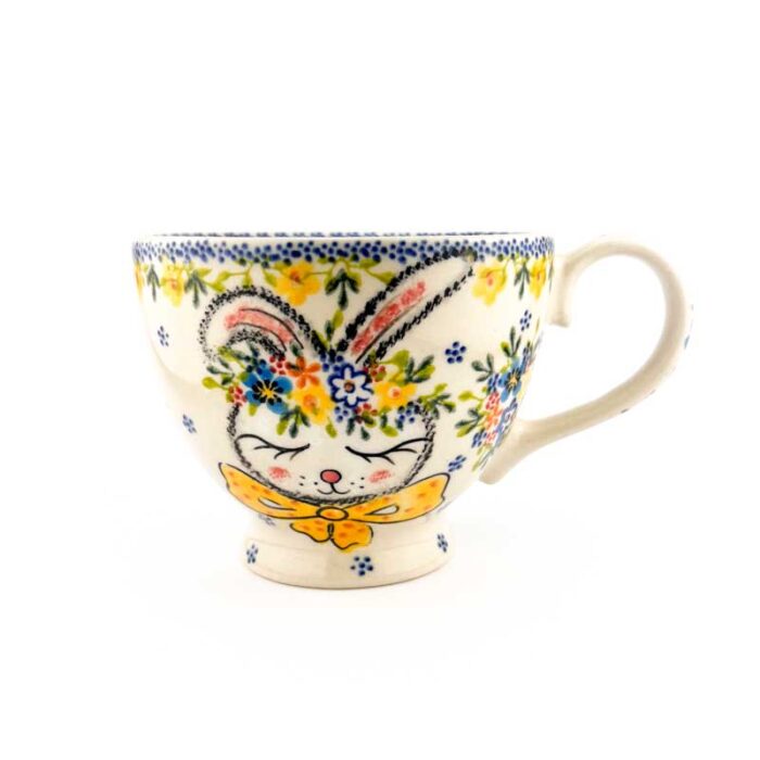 filiżanka bolesławiec, kubek bolesławiec, kubek unikat bolesławiec, ceramika Bolesławiec