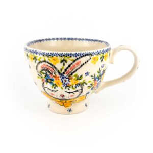 filiżanka bolesławiec, kubek bolesławiec, kubek unikat bolesławiec, ceramika Bolesławiec