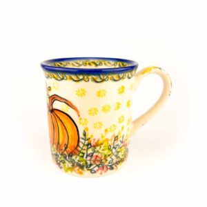 kubek dynia bolesławiec, dynia bolesławiec, ceramika bolesławiec