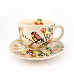 filiżanka Bolesławiec, filiżanka do kawy, filiżanka do herbaty, oryginalna ceramika Bolesławiec