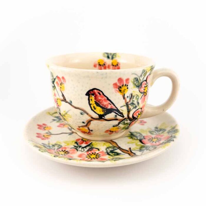 filiżanka Bolesławiec, filiżanka do kawy, filiżanka do herbaty, oryginalna ceramika Bolesławiec