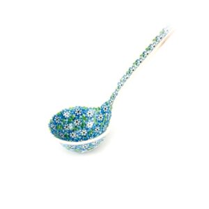 chochla bolesławiec, ozdobna chochelka, łyżka wazowa ceramika bolesławiec, chochla ceramiczna