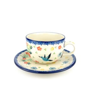 KOLOROWA FILIŻANKA BOLESŁAWIEC