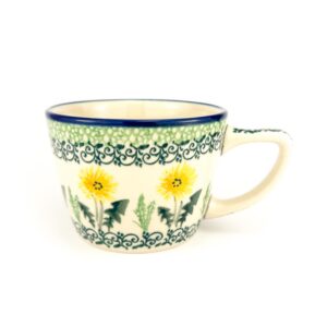 kubek bolesławiec w mlecze