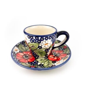 filiżanka espresso bolesławiec w maki