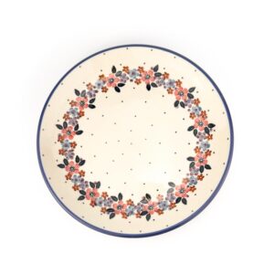 talerz bolesławiec retro wianek