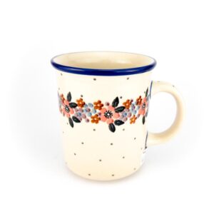 kubek bolesławiec retro wianek