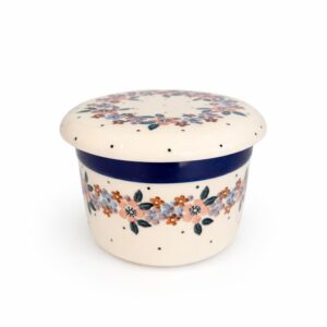 maselnica wodna retro wianek ceramika bolesławiec