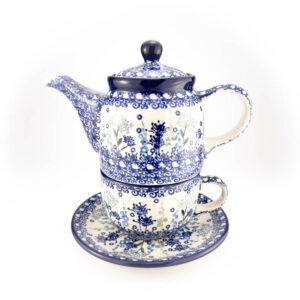 dzbanek z filiżanką bolesławiec